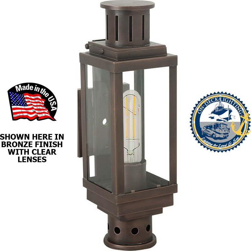 Contempo Club House Style LED Wall Light (120V/12V)