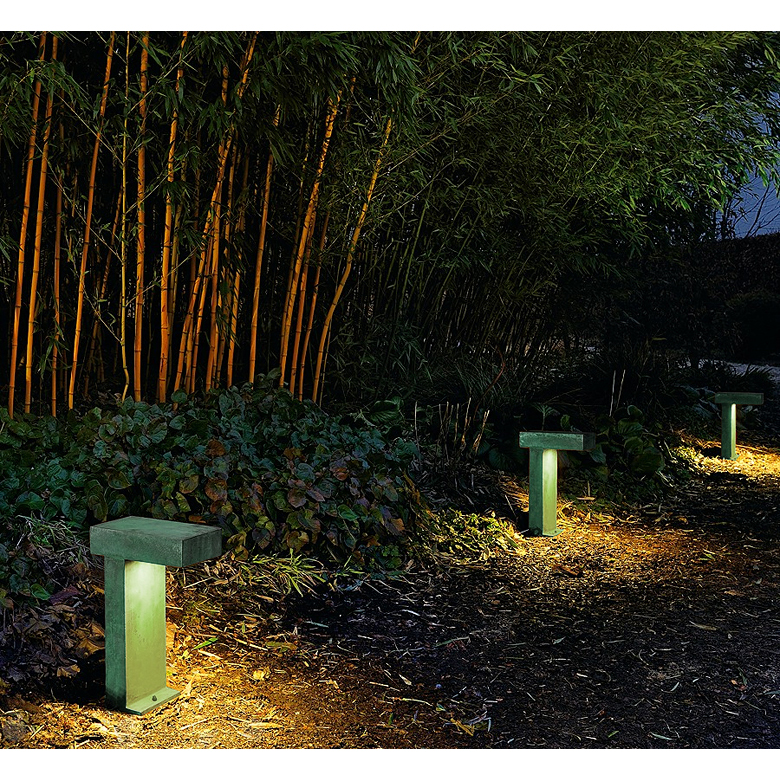 12V or 120V LED Aries Series Contemporary Path Light