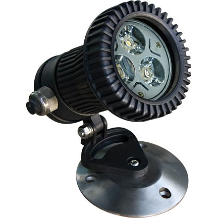 12V LED PBT Composite Premium Small Open Face Underwater Light