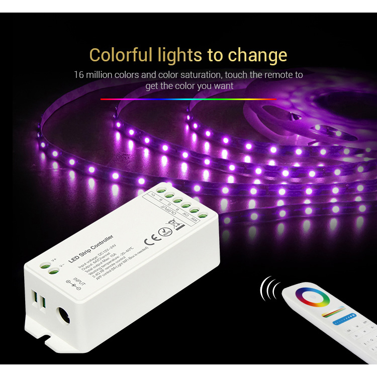 Zone Control Box For Superchip™ Syncable Color-Changing RGB+White LED Tape Light Strips