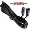 3 Foot Female to Female Extension Jumper for our 12V or 24V Sleek Linkable Undercabinet Light Bars