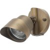 “Contempo” Cast Brass Single Head Adj. 12V/120V LED Wall Light "Contempo" Cast Brass Single Head Adj. 12V/120V LED Wall Light