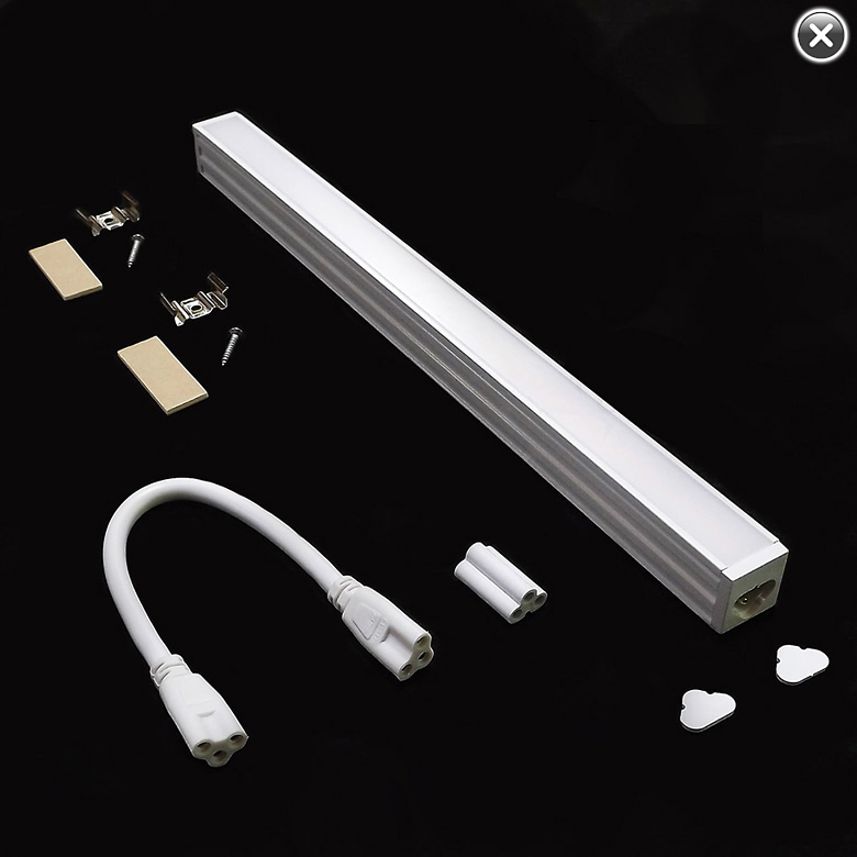 120 Volt 12" Length 4.3 Watt Premium Designer LED Undercabinet Light Bar - Accent