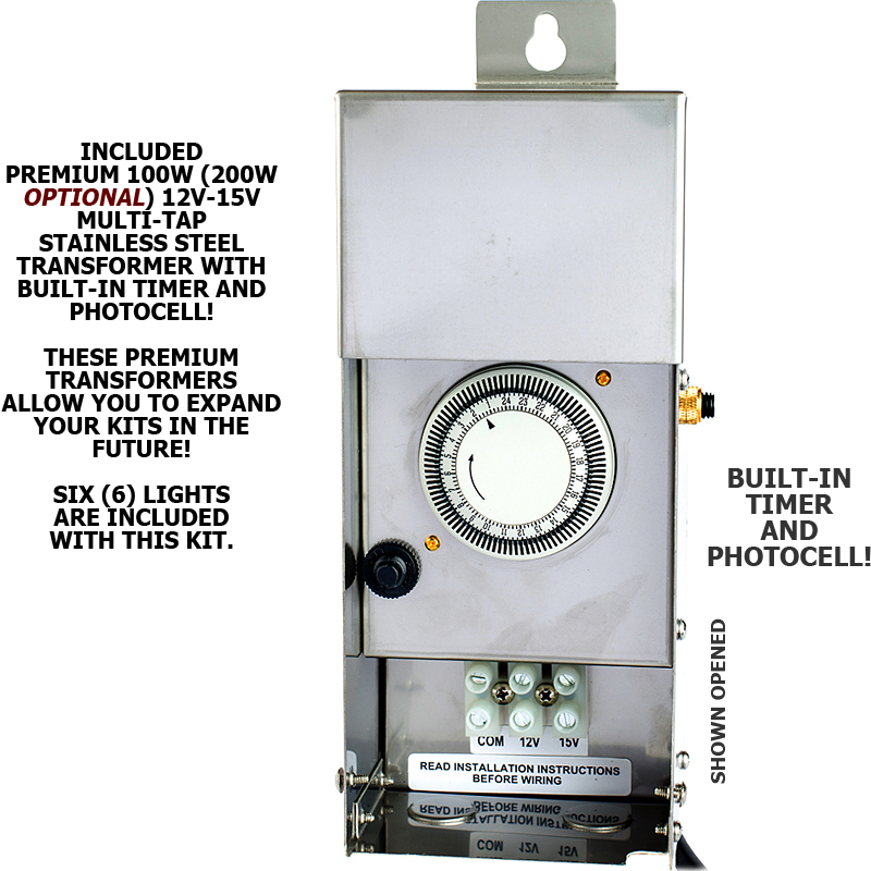 Kit led 12v 200w