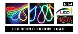 LED Neon Flex Rope Light - 120V & 24V (301 or Delete)