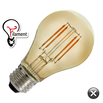 120v 4.5 Watt A19 LED Filament Tinted Bulb - 400 Lumens