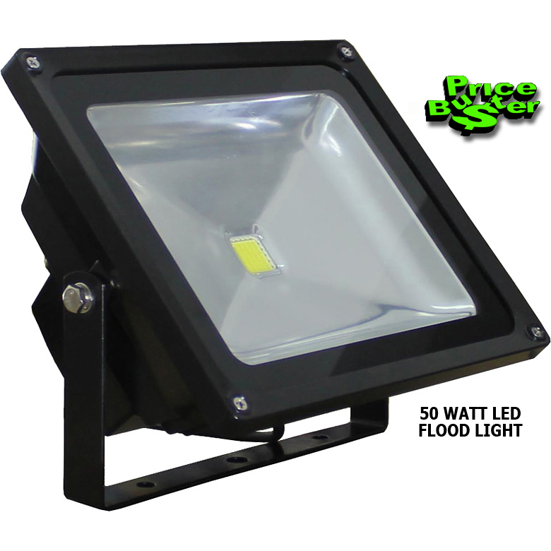 Classic Style Adjustable LED Flood Light, 50 Watts