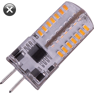 12V 4 Watt LED JC Bi-Pin - Dimmable - Outdoor IP67 Rated
