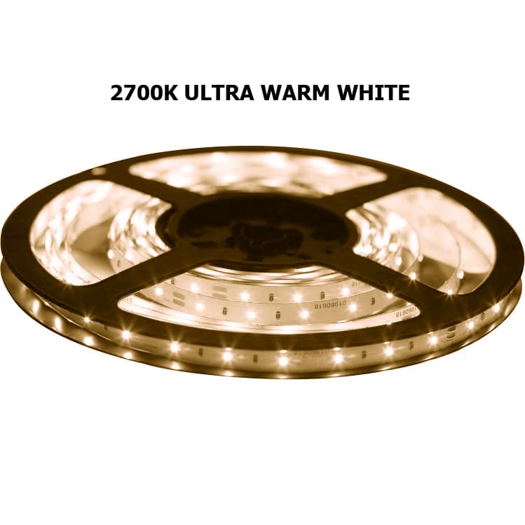 LED Strip Light Tape, 1.5W / Foot SuperChip™ UL 24V 2216 SMD - 16.4 Feet