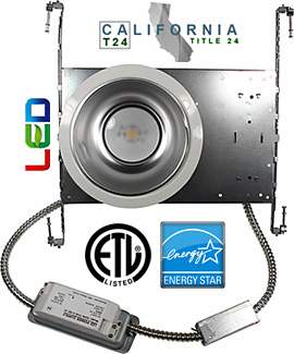 LED 4", 6" and 8" Commercial Recessed Downlights
