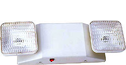 SR1-W: Classic Style PAR Emergency Light w/ Square Heads (White 10.8W)