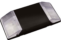 SR4-B: Slimline Style Sleek Emergency Light (Black 10.8W)