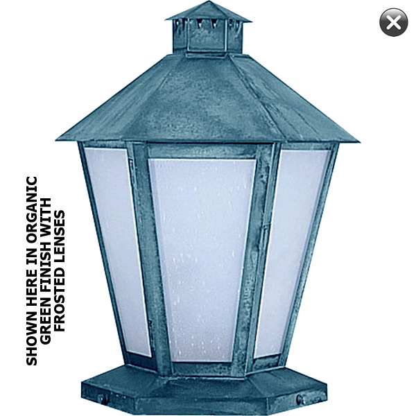 120V/12V LED A19 Bellanca Style Column Light (11" Width)