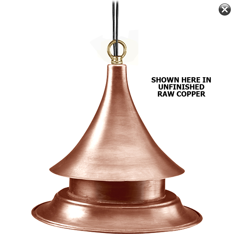 10" Dia. Orient Deco Series LED Hanging / Tree Light (12v or 120v)
