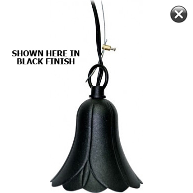 4.3" x 4" Classic Blossom Series LED Hanging / Tree Light (12v or 120v)