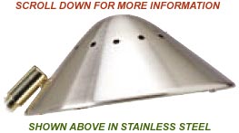 Stainless Steel Hood Style Adjustable Stateroom Wall Light
