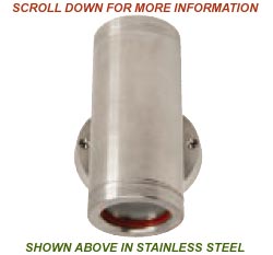Stainless Steel Up & Down Passage Wall Accent Light