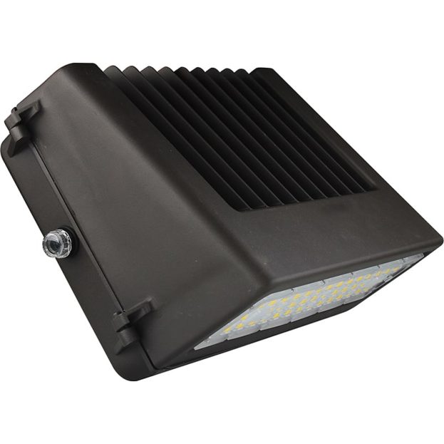 Proton Series LED Full Cutoff Wall Pack, 16-80 Watts Multi-Wattage, Type IV Forward Throw