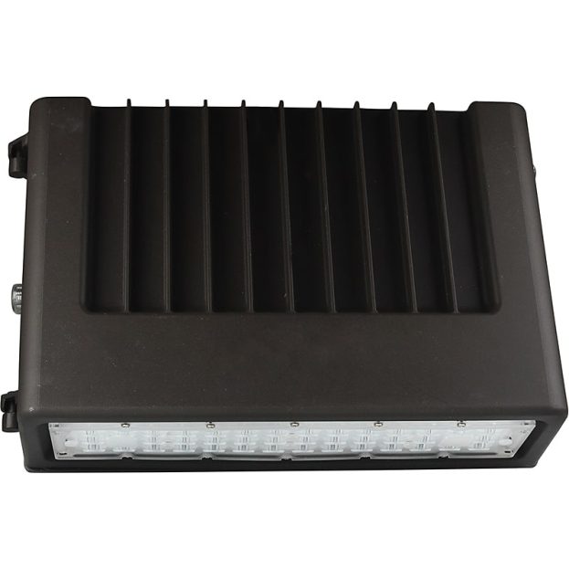 Proton Series LED Full Cutoff Wall Pack, 16-80 Watts Multi-Wattage, Type IV Forward Throw